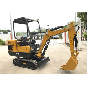 小型履带式挖土机 1.5T液压型挖掘机 工地施工土方挖掘设备